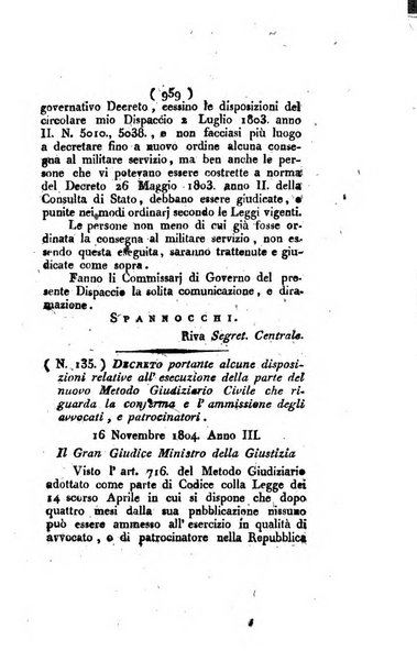 Foglio officiale della Repubblica italiana contenente i decreti, proclami, circolari ed avvisi, riguardanti l'amministrazione, pubblicati ...