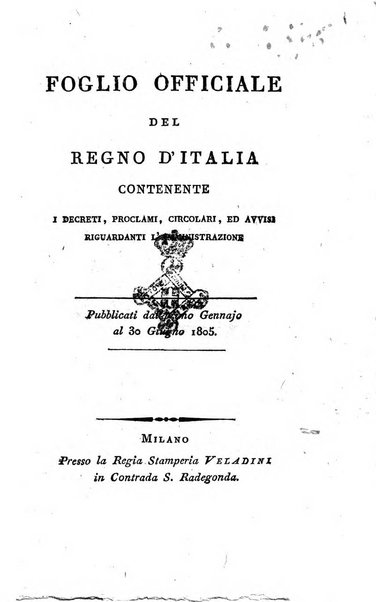 Foglio officiale della Repubblica italiana contenente i decreti, proclami, circolari ed avvisi, riguardanti l'amministrazione, pubblicati ...