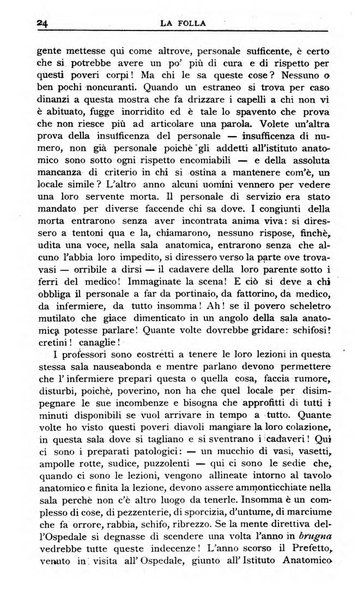 La folla periodico settimanale illustrato