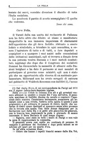 La folla periodico settimanale illustrato