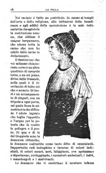 La folla periodico settimanale illustrato