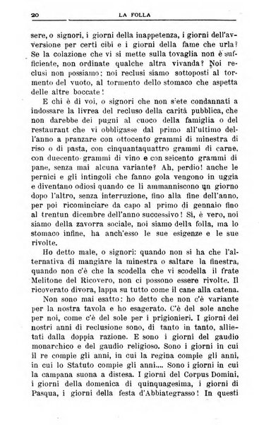 La folla periodico settimanale illustrato