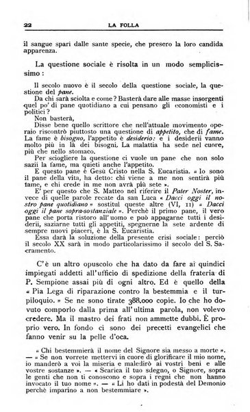 La folla periodico settimanale illustrato