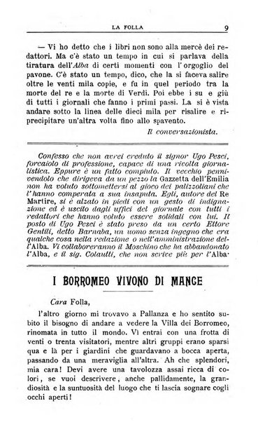 La folla periodico settimanale illustrato