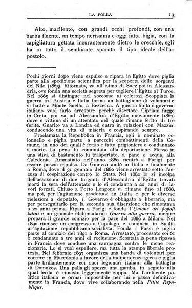 La folla periodico settimanale illustrato