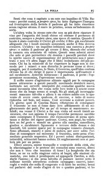 La folla periodico settimanale illustrato