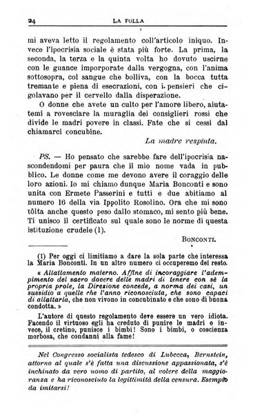 La folla periodico settimanale illustrato