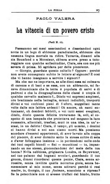 La folla periodico settimanale illustrato