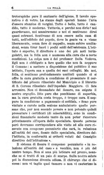 La folla periodico settimanale illustrato