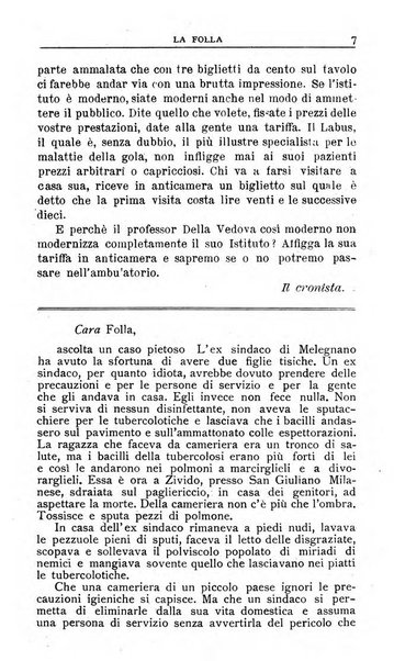 La folla periodico settimanale illustrato