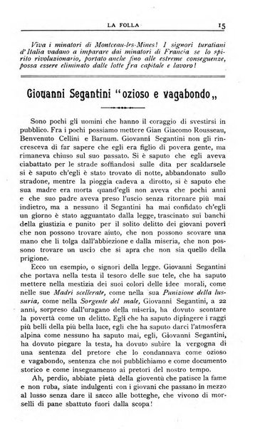 La folla periodico settimanale illustrato