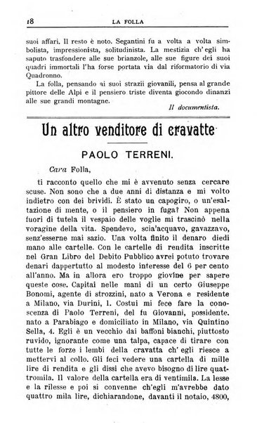 La folla periodico settimanale illustrato