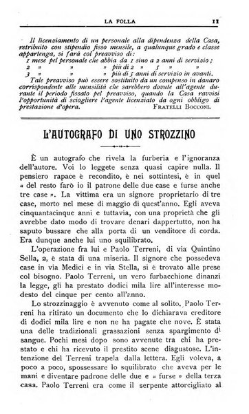 La folla periodico settimanale illustrato