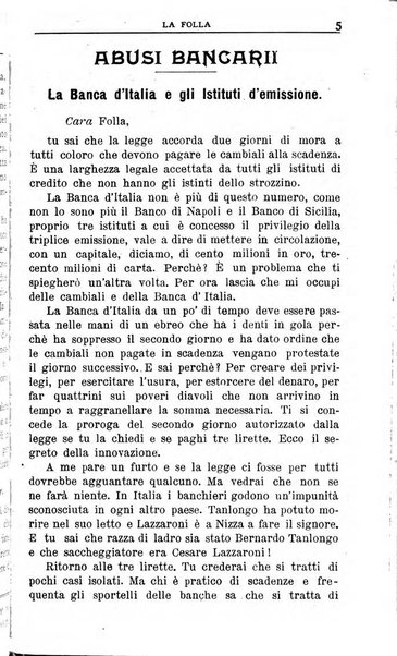 La folla periodico settimanale illustrato