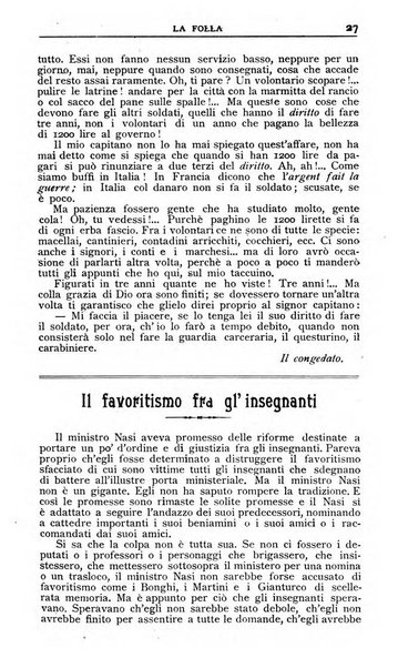 La folla periodico settimanale illustrato