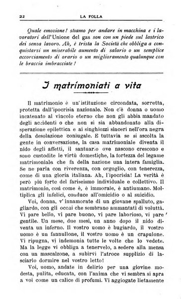 La folla periodico settimanale illustrato