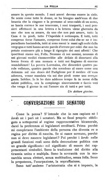 La folla periodico settimanale illustrato