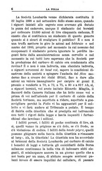 La folla periodico settimanale illustrato