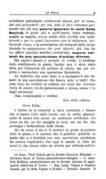 La folla periodico settimanale illustrato