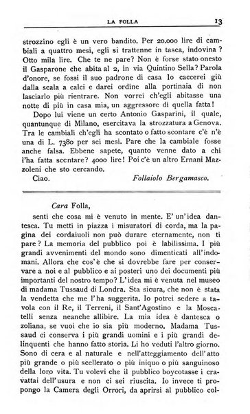 La folla periodico settimanale illustrato