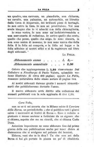 La folla periodico settimanale illustrato