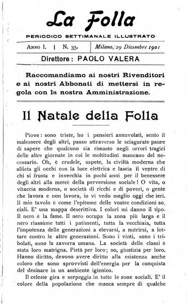 La folla periodico settimanale illustrato