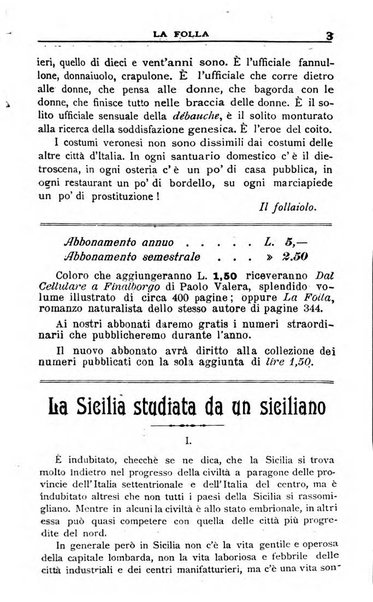 La folla periodico settimanale illustrato