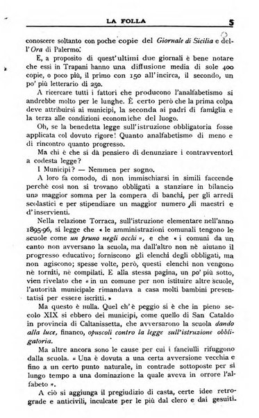 La folla periodico settimanale illustrato