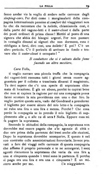 La folla periodico settimanale illustrato