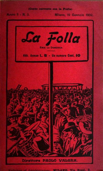 La folla periodico settimanale illustrato