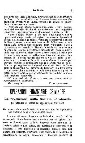 La folla periodico settimanale illustrato