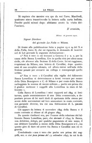 La folla periodico settimanale illustrato