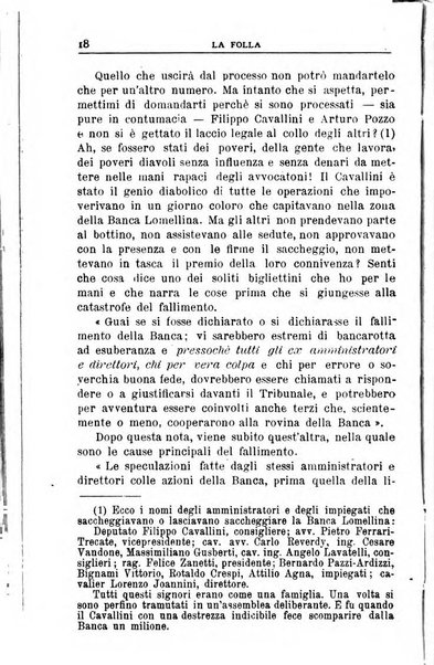 La folla periodico settimanale illustrato