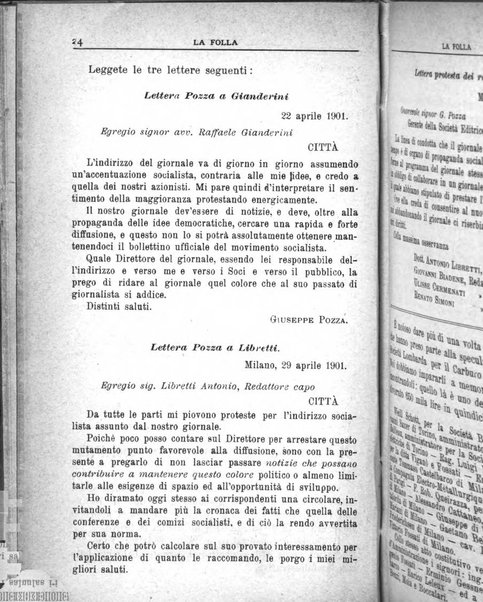 La folla periodico settimanale illustrato