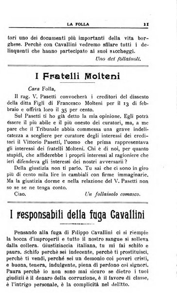 La folla periodico settimanale illustrato