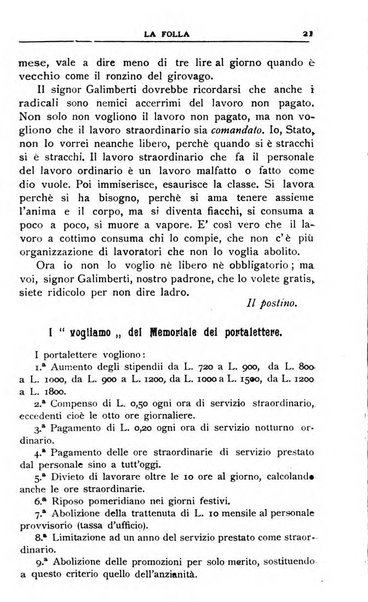 La folla periodico settimanale illustrato