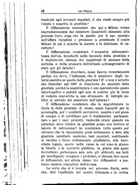 La folla periodico settimanale illustrato