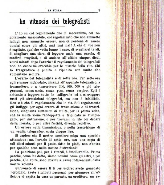 La folla periodico settimanale illustrato