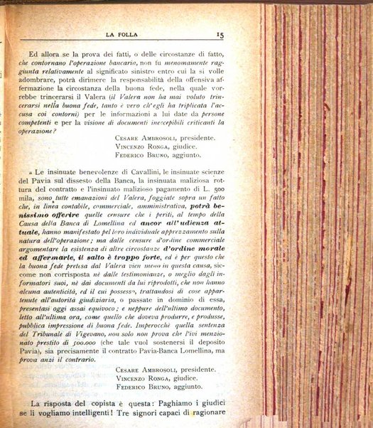 La folla periodico settimanale illustrato