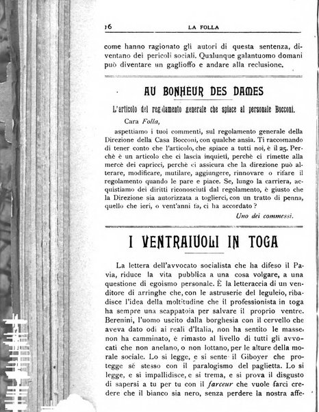 La folla periodico settimanale illustrato