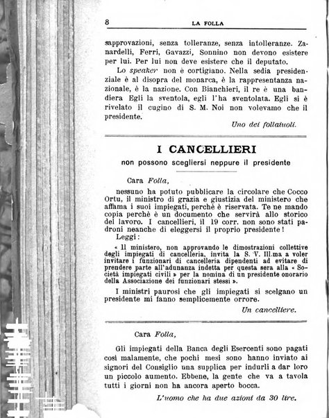 La folla periodico settimanale illustrato