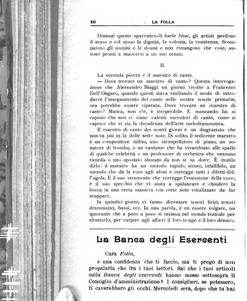 La folla periodico settimanale illustrato