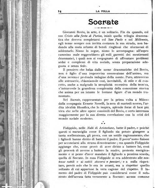 La folla periodico settimanale illustrato