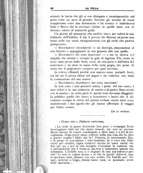 La folla periodico settimanale illustrato