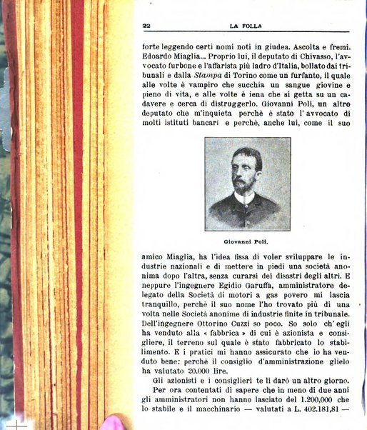 La folla periodico settimanale illustrato