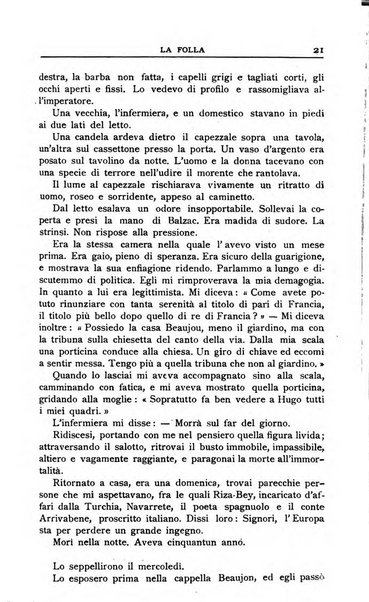 La folla periodico settimanale illustrato