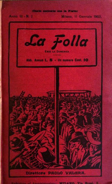 La folla periodico settimanale illustrato