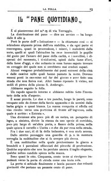 La folla periodico settimanale illustrato