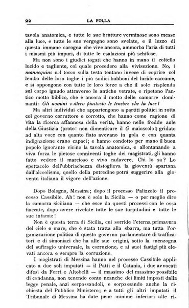 La folla periodico settimanale illustrato