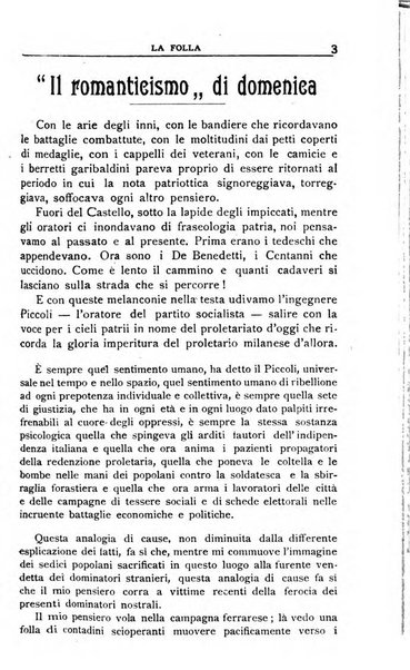 La folla periodico settimanale illustrato